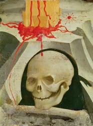Kruisiging en heiligen (detail)